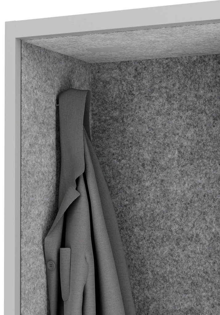 Sally 1150mm korpus Szary - siedzisko Szary