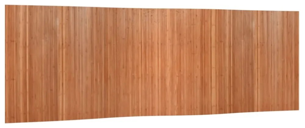 természetes színű bambusz térelválasztó 165 x 600 cm