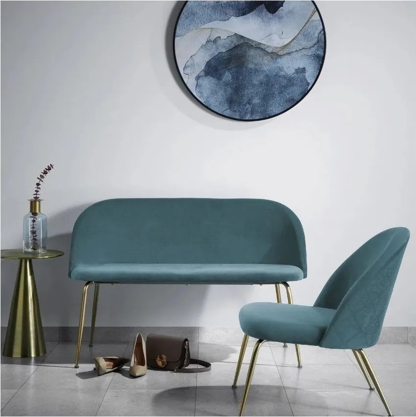 Alumínium kerek tárolóasztal ø 39 cm Rhet – Kave Home