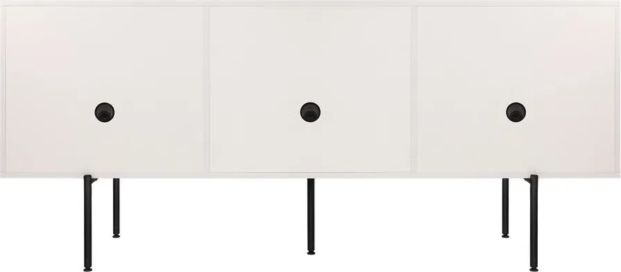 Szürkésbézs TV-állvány 180x79x50 cm Bau – noo.ma