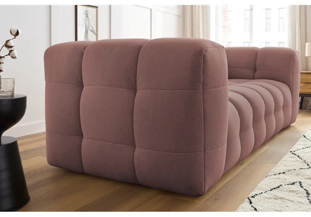 Rózsaszín kanapé 232 cm Cloud – Bobochic Paris