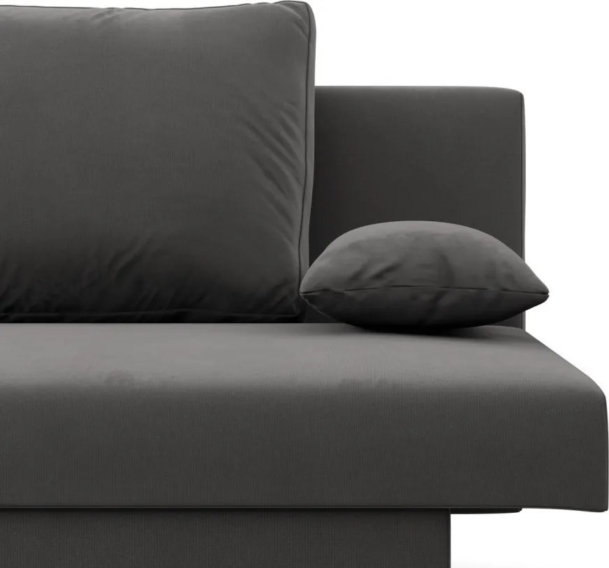 Sony kanapé, szövet anyag, bonell töltet, szürke