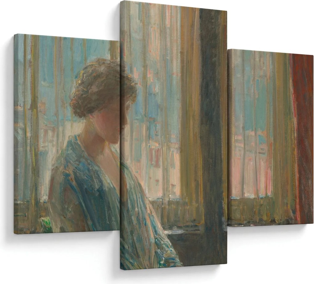 Kép - Childe Hassam, The New York Window, reprodukciók (90x60 cm)