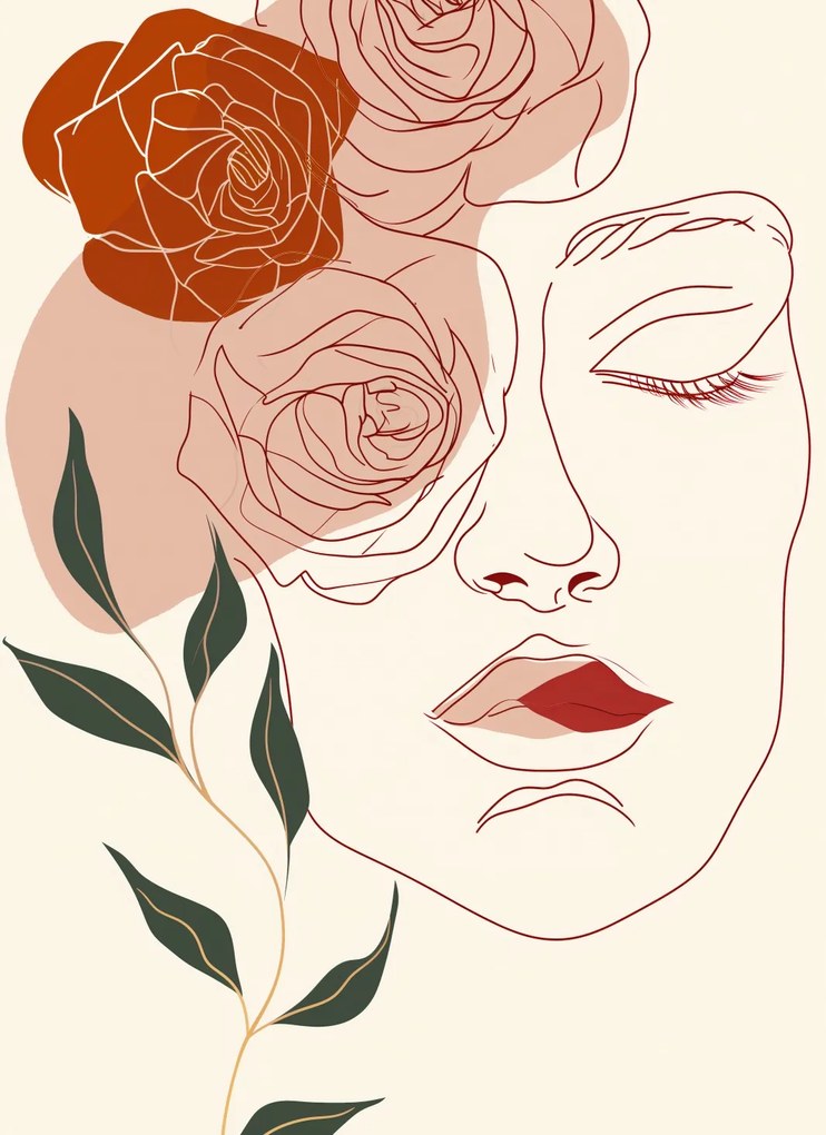 Poszter 40x55cm Bézs és Arc