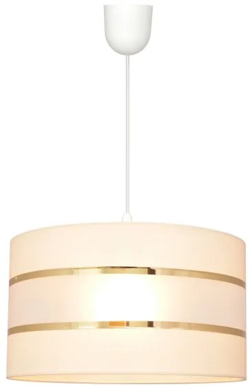 Csillár zsinóron HELEN 1xE27/15W/230V krém