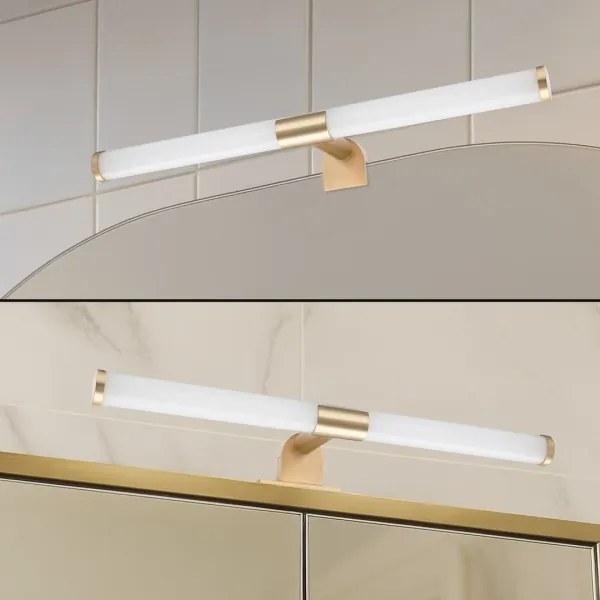 LED fürdőszobai tükörvilágítás 2 az 1-ben APA LED/6W/230V 40 cm IP44 arany