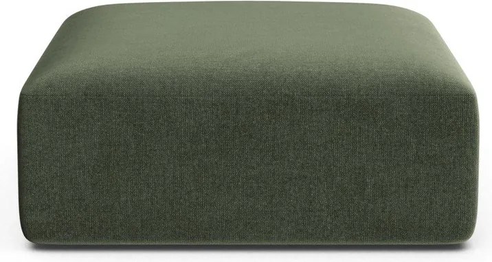 Zöld bársony lábtartó Campi – Cosmopolitan Design