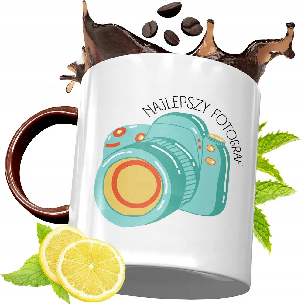 Bordó Bögre Fotósnak Születésnapra Ajándék fényképes nyomattal
