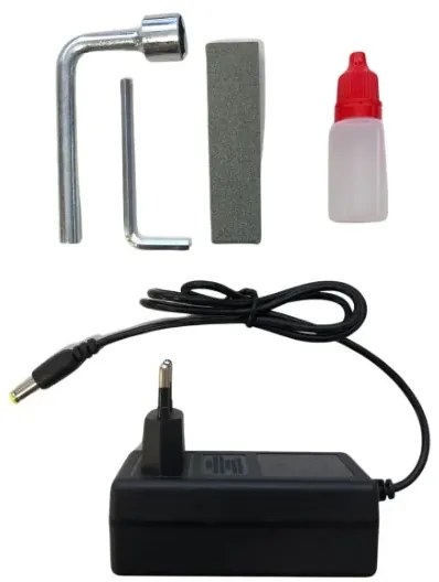 Akkus metszőolló LCD kijelzővel TIGO MD-09 + 2x akku 21 V + praktikus tok