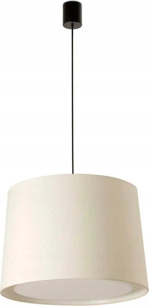 Faro Conga függeszték, fekete/fehér, Ø500mm, E27, dizájner