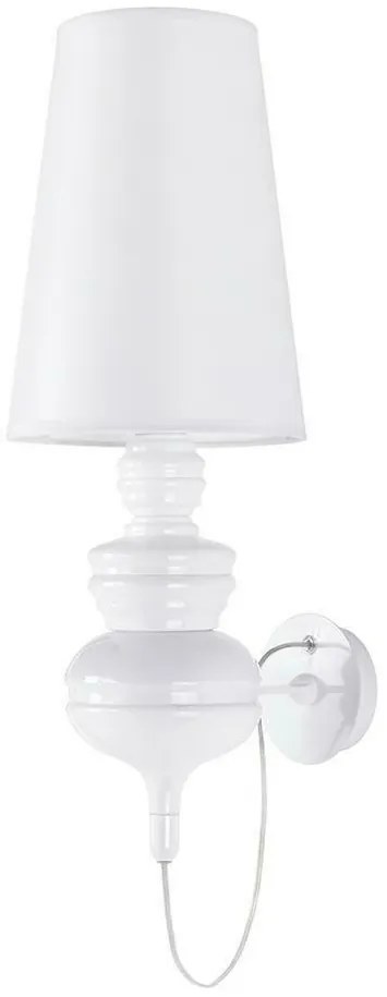 King Home QUEEN WALL 1018W2.WHITE Fali lámpa 1x60W/E27 IP20