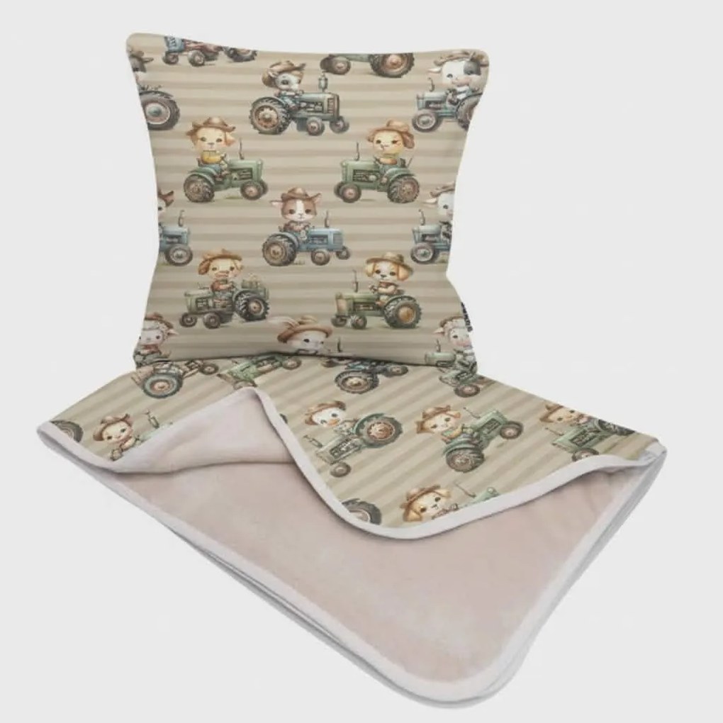 Traktoros Dupla Gyerektakaró szett