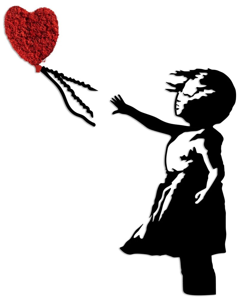 Fém fali dekoráció, Banksy - 13-1