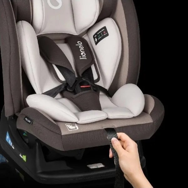 Lionelo AART i-Size autósülés 40-150 cm barna/krém