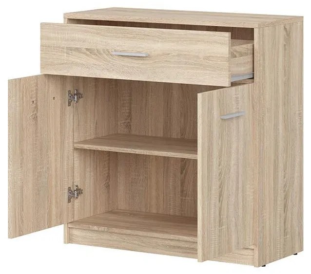 Komód Nepo Plus 5 (szonoma tölgy) . 1098293