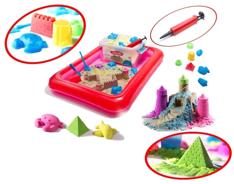 Kinetikus homok formákkal (2 kg)