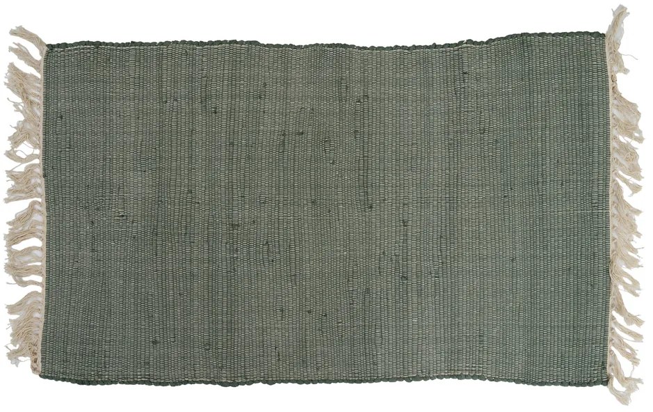 RENSKE szőnyeg 60x90 cm, sötétzöld