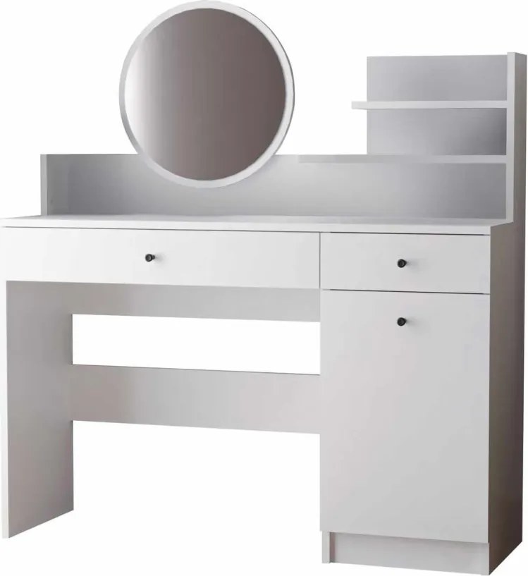 Harmony fésülködőasztal, fehér, 124 cm – TR260ETH1603