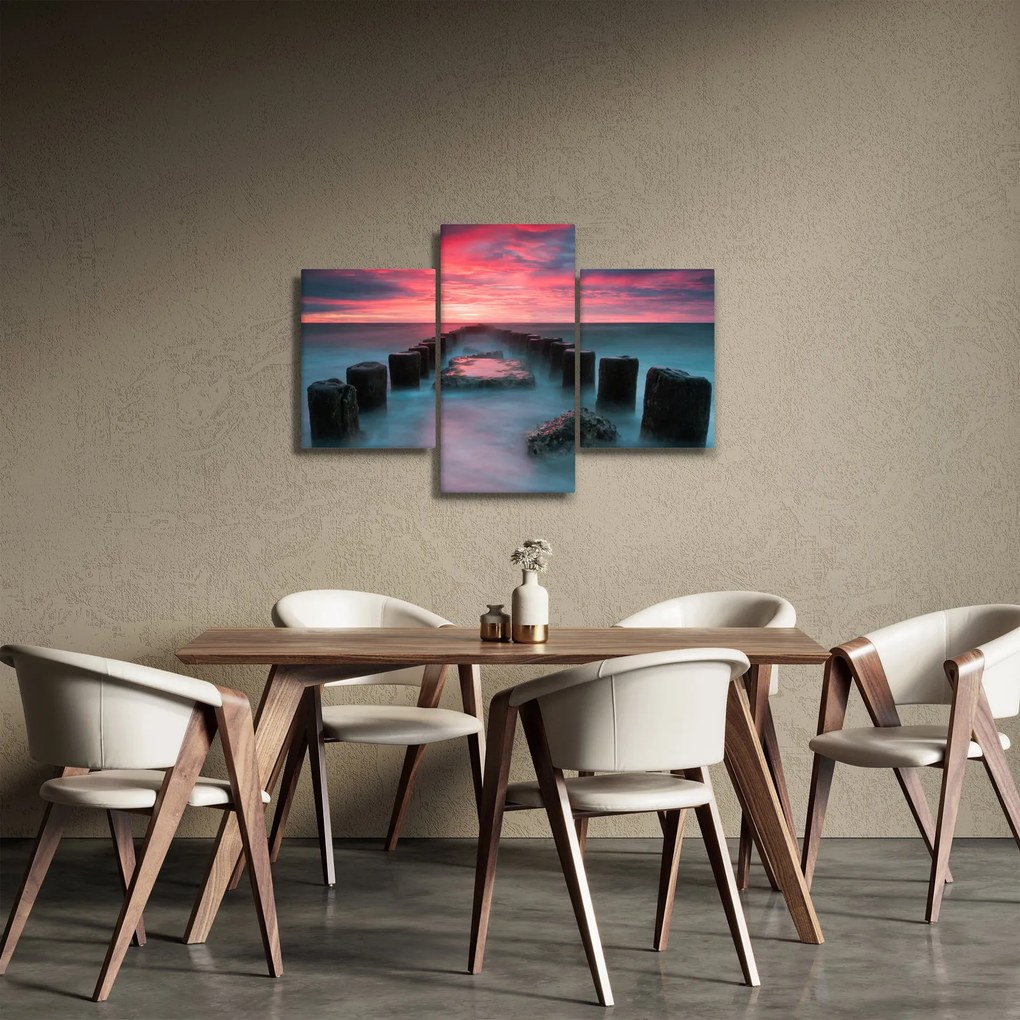 Kép - Sziklák a tenger (90x60 cm)