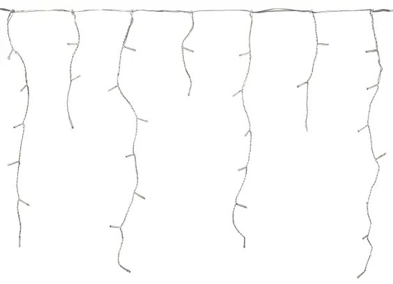 Nedis CLLC360C - LED Kültéri karácsonyi függöny 360xLED/7 funkciós 14m IP44 hideg fehér