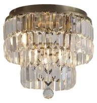 Searchlight 61321-4AB - Mennyezeti lámpa EMPIRE 4xE14/60W/230V IP44