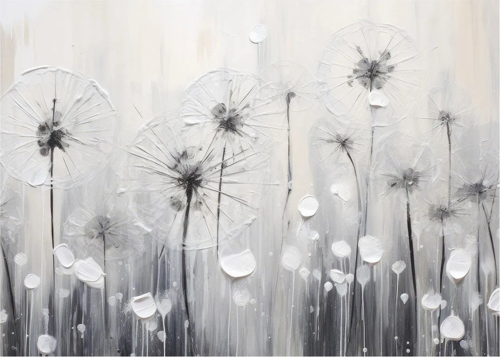 Kép - Pitypang, festés (70x50 cm)