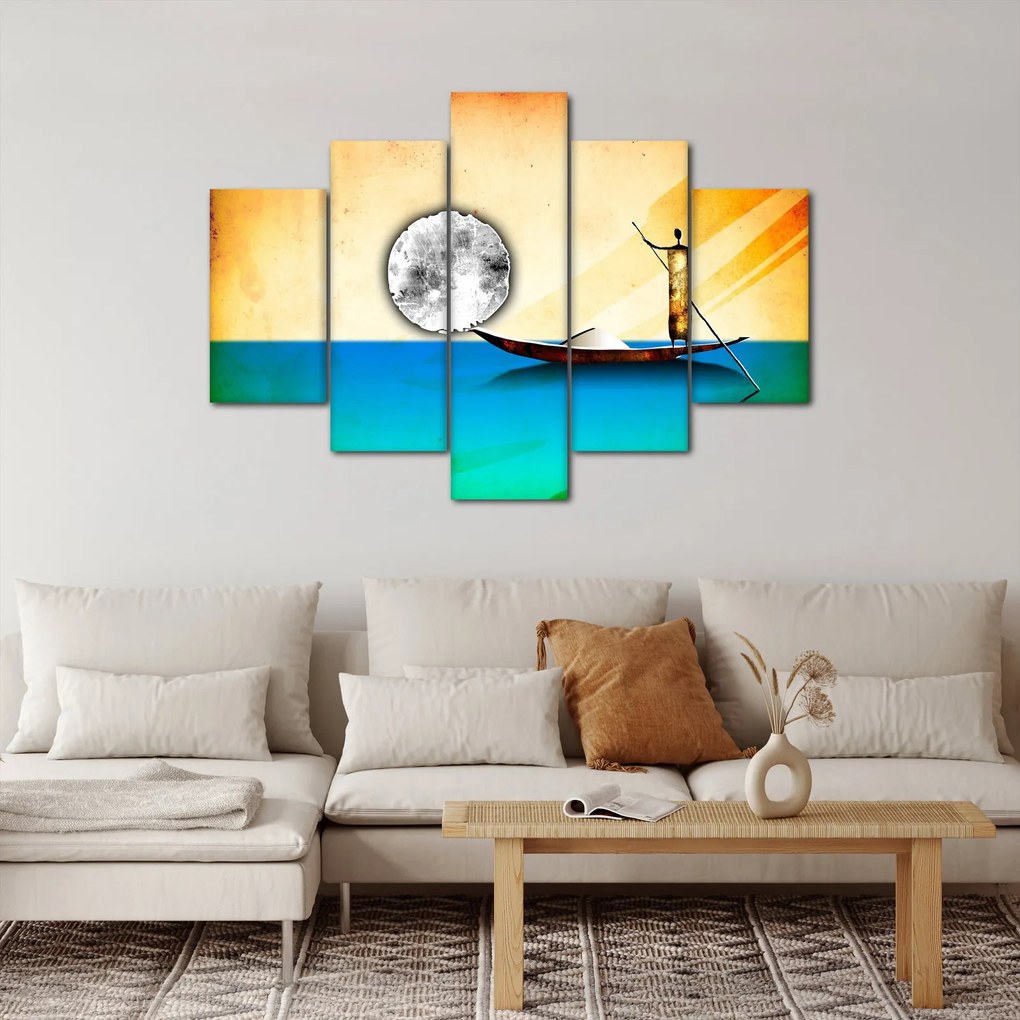Vászonkép - Ősi festészet (150x105 cm)