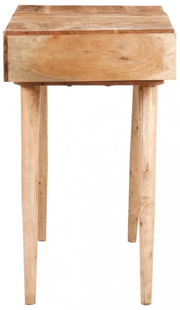 tömör akácfa fésülködőasztal tükörrel 112 x 45 x 76 cm