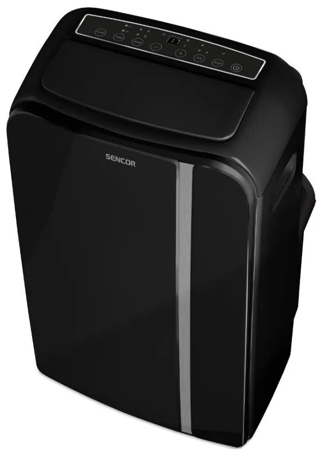 Sencor - Intelligens mobil klíma 3in1 1450W/230V 12000 BTU Wi-Fi fekete + távirányító