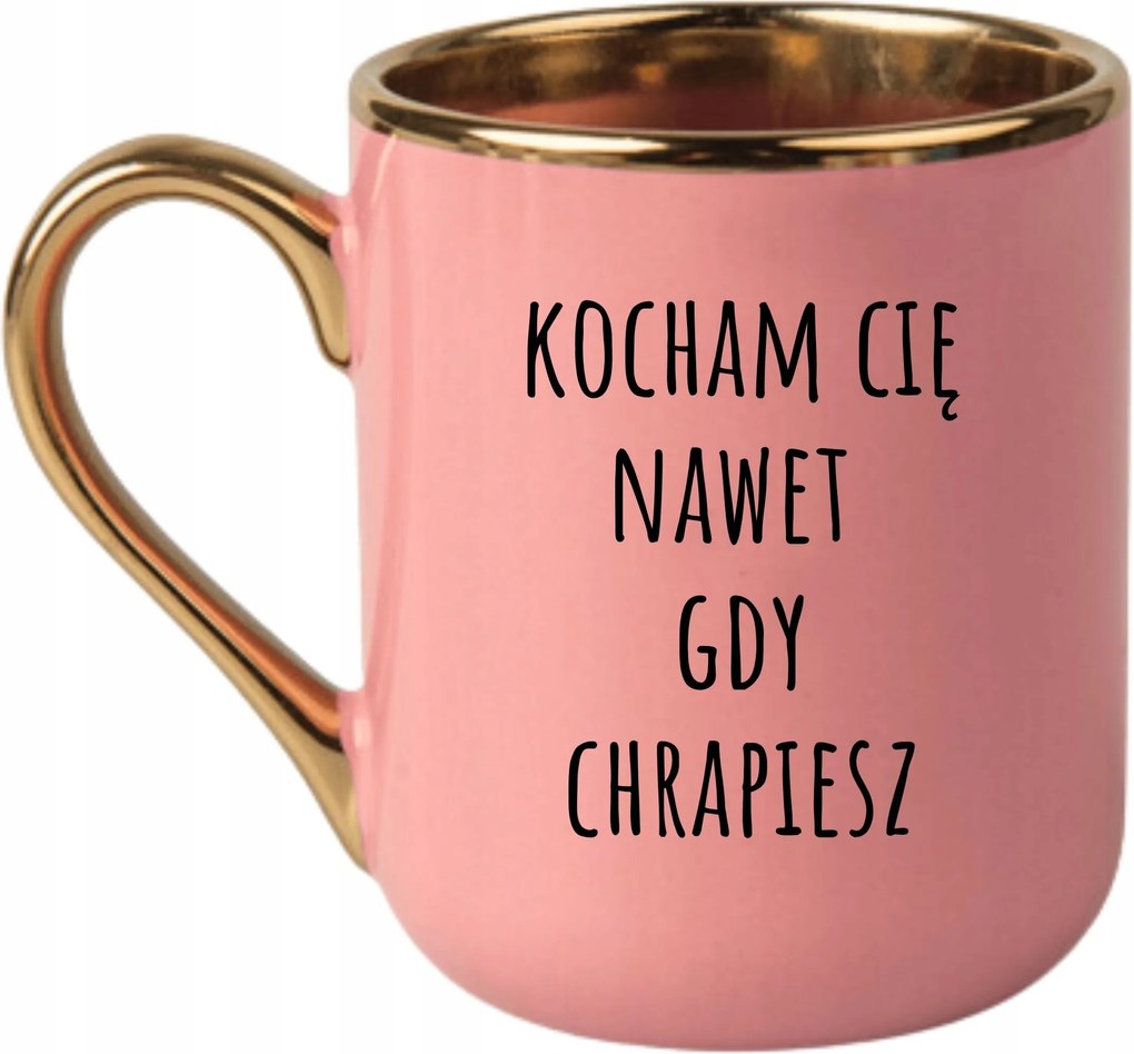 Bögre Elegáns Rózsaszín Arany Rant Vicces Ajándék Szeretlek