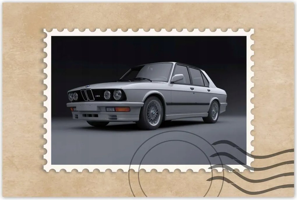 Poszterek 60x40 Cápa Klasszikus Bmw 3er