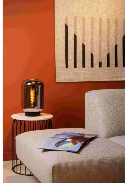 Lucide 45594/01/65 - Asztali lámpa JOANET 1xE27/40W/230V fekete