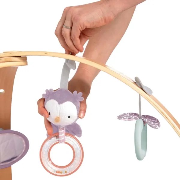 Ingenuity - Baba játékszőnyeg CALLA rózsaszín