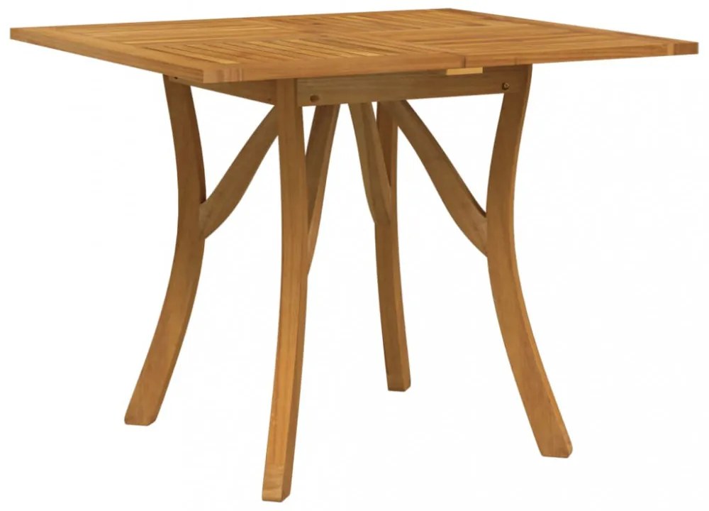 tömör akácfa kerti asztal 85 x 85 x 75 cm