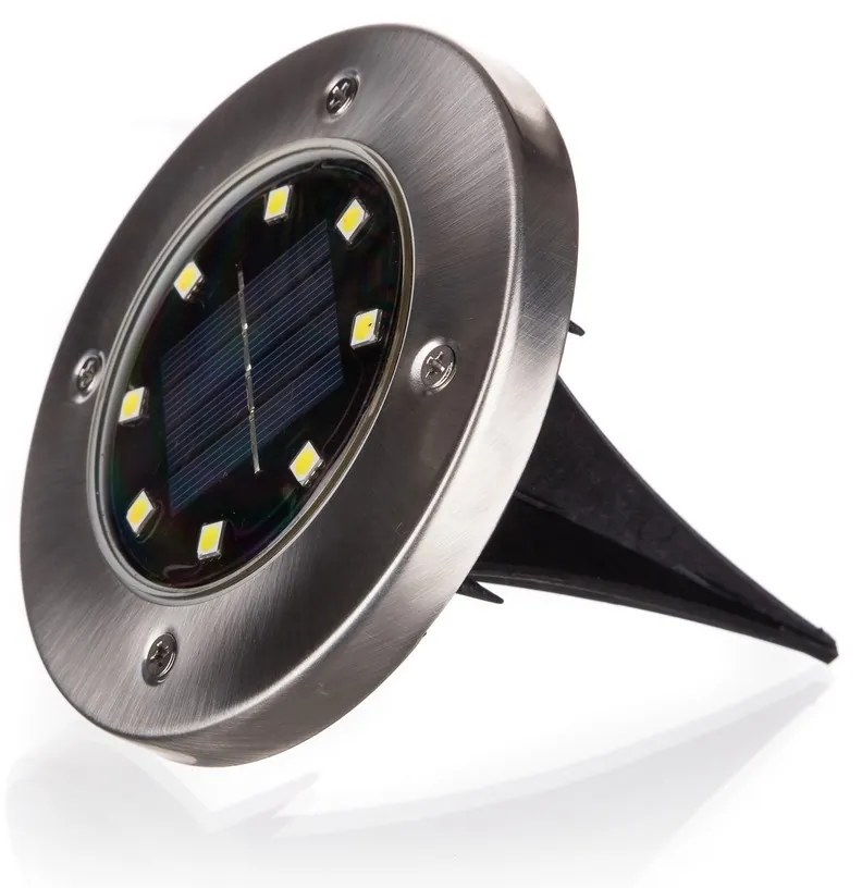 Happy Green Süllyeszthető LED lámpa ezüst, 12 cm