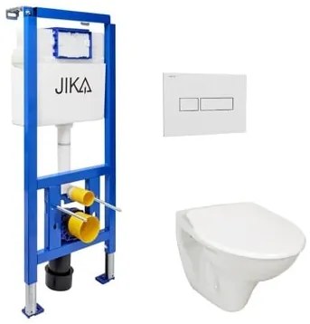 Fali WC szett Jika előtétfalas szereléshez + Jika Nila WC KMPLJIKAS