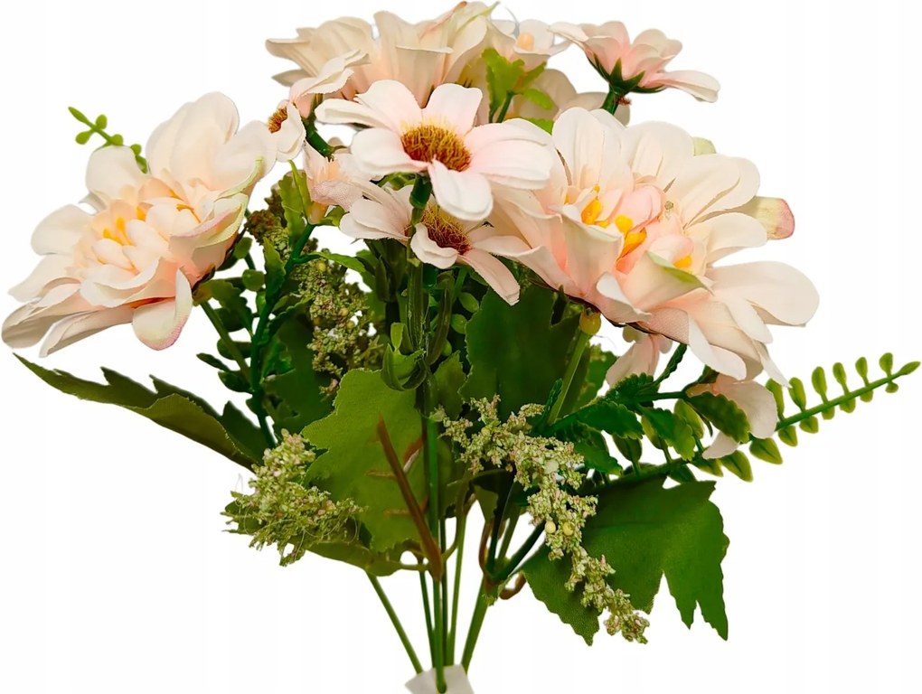 Dália csokor x7 halvány rózsaszín