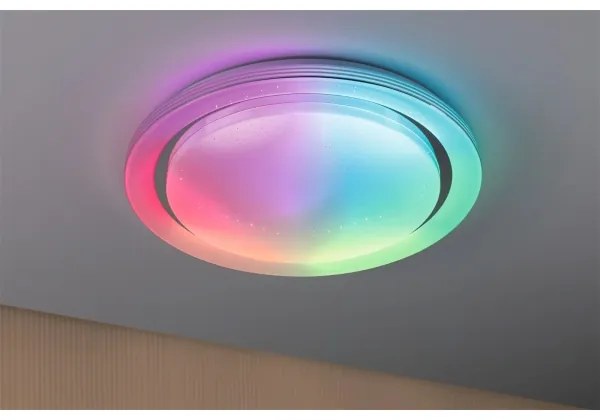 Paulmann 70547 - LED RGBW/38,5W Dimmelhető mennyezeti lámpa RAINBOW 230V + távirányító