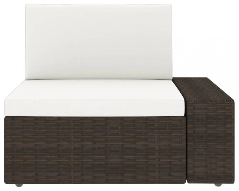8 részes barna polyrattan kerti ülőgarnitúra