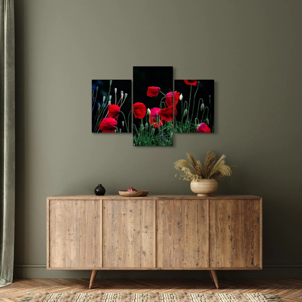 Kép - Pipacsok tánca (90x60 cm)