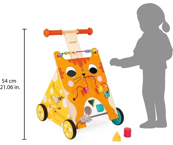 Janod - Baba járóka aktivitásokkal macska