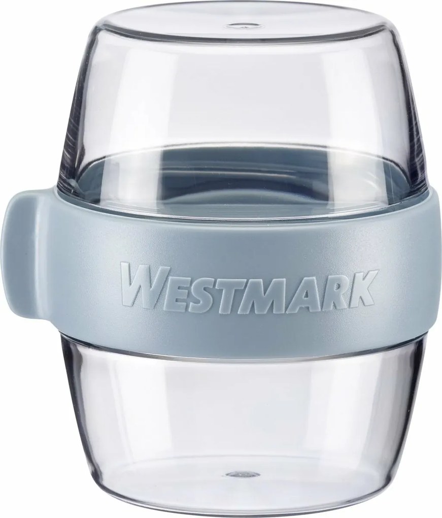 Westmark MINI kétrészes uzsonnás doboz, 400 ml, kék, S