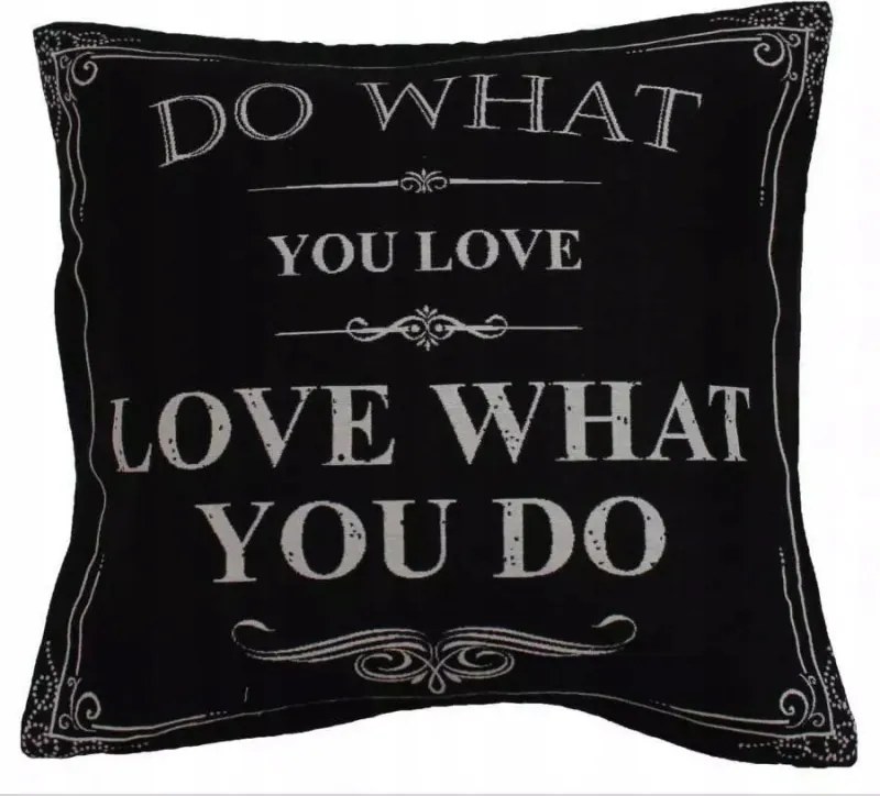 Dekoratív párnahuzat What 40x40 cm