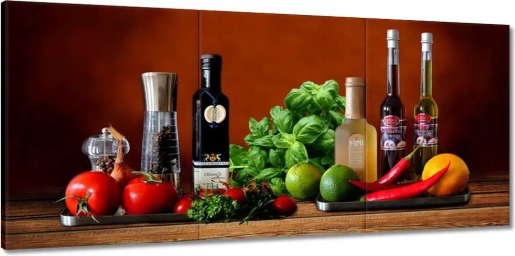 Festmények 150x70 Fűszerek a konyhába