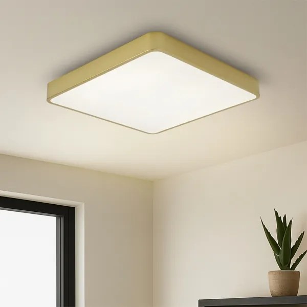 Brilagi - LED mennyezeti lámpatest POOL LED/36W/230V 3000/4000/6000K 40x40 cm arany