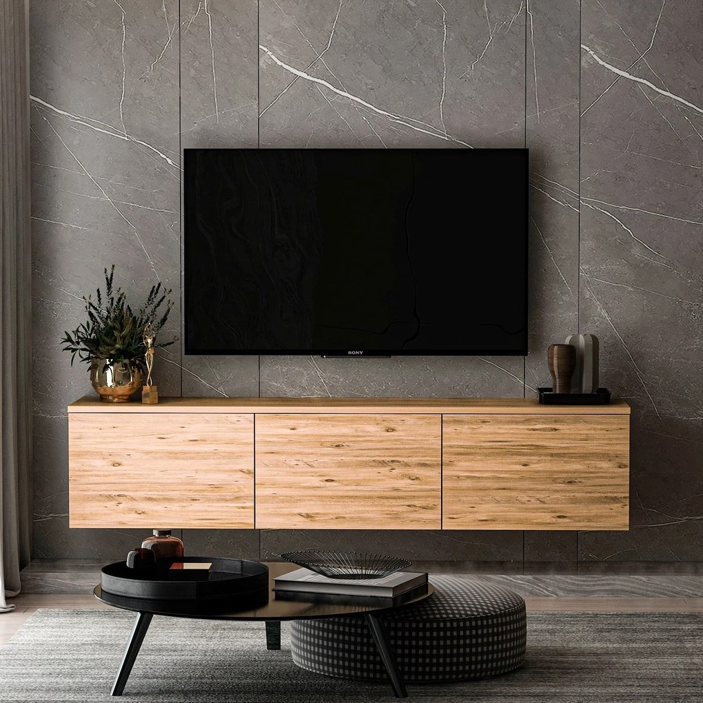 TV szekrény Neon - Atlantic Pine