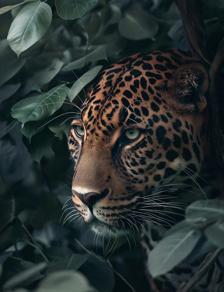 Poszter 50x65cm Árnyékba rejtve