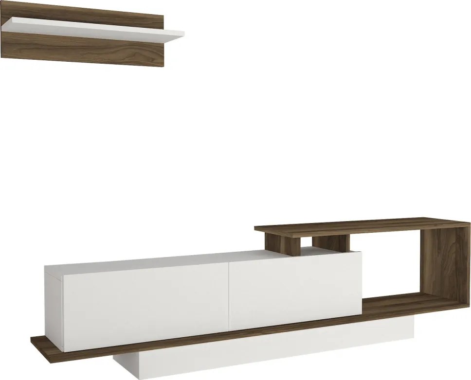 Asos - White, Walnut