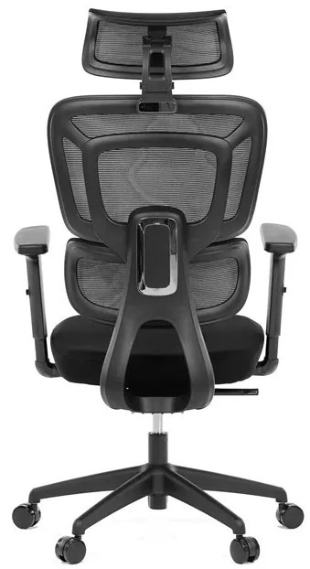 Kancelářská židle, synchronní mechanismus, černá síťovina, KA-Y358 BK