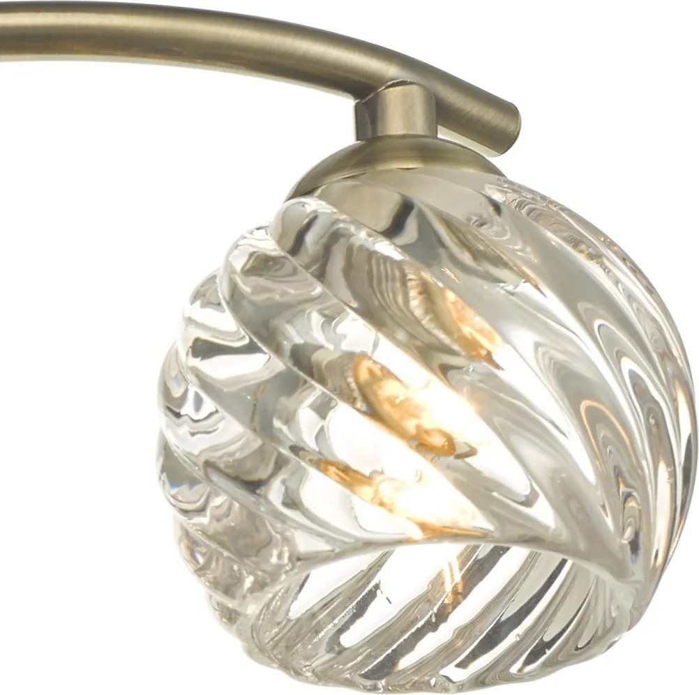 Dar Lighting modern mennyezeti lámpa nakita antik sárgaréz darnak5375-05